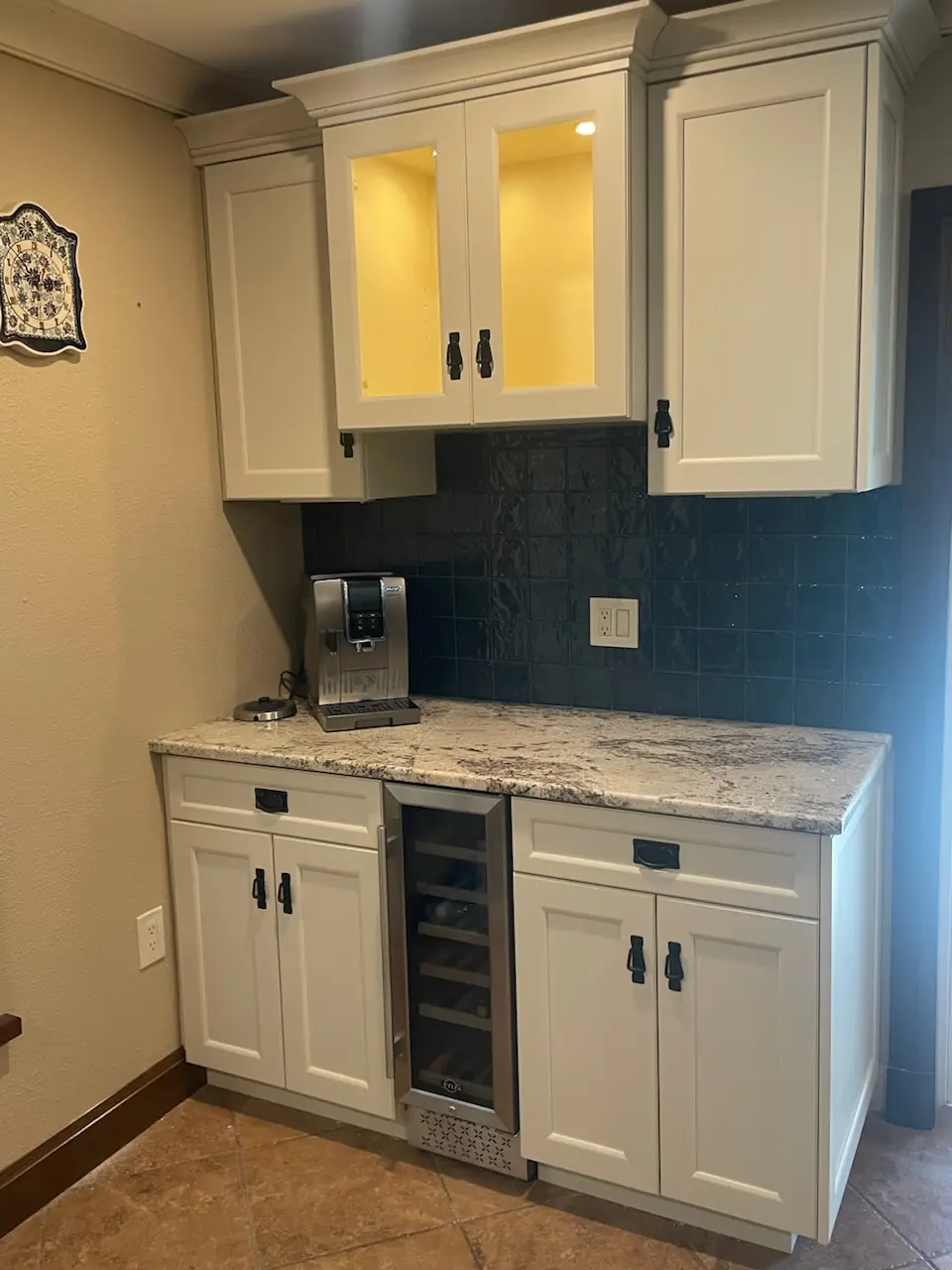 cabinet crown molding work