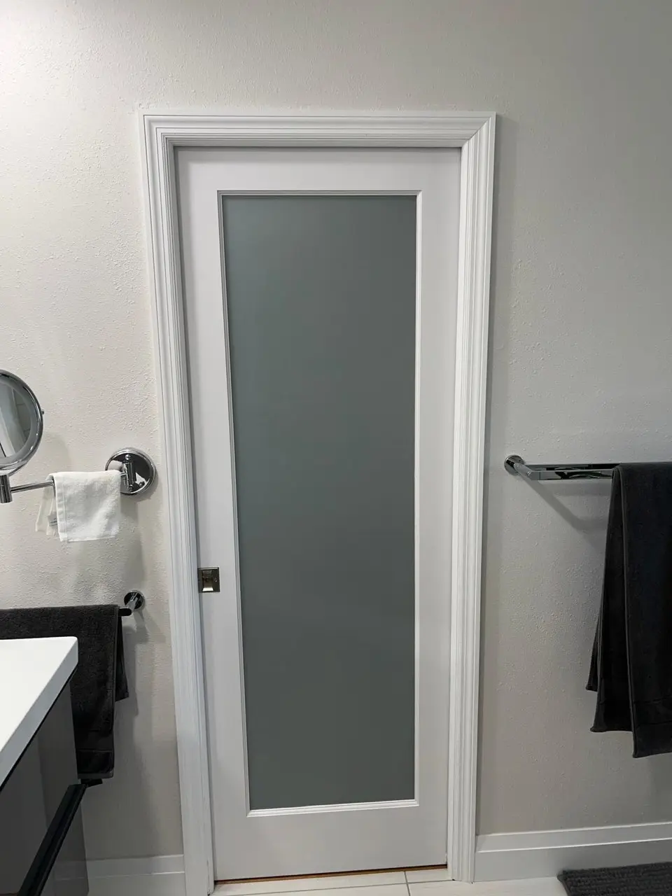 door trim job